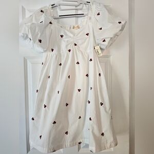 NWT Altar'd State white dress with cherries